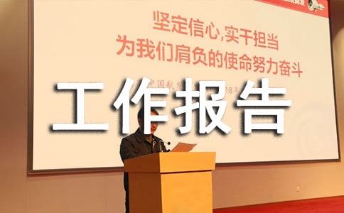 工作报告优秀范文