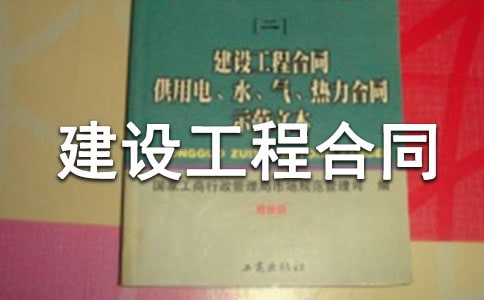 电力建设工程合同12篇