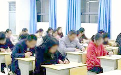 初二期中考试发言稿