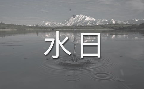 世界水日活动总结