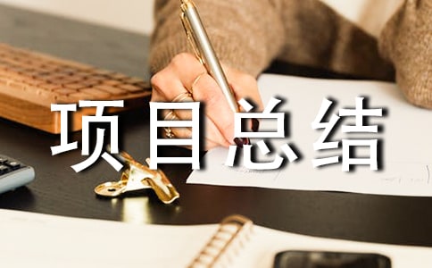 工作项目总结