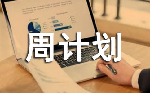 保安工作周计划怎么写